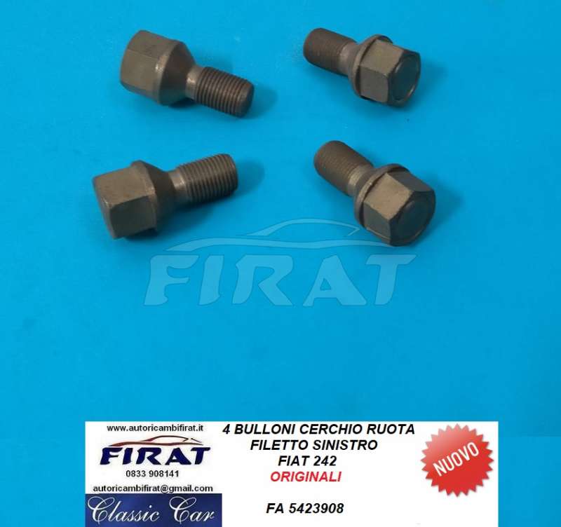 BULLONI CERCHIO RUOTA FIAT 242 SX (5423908)